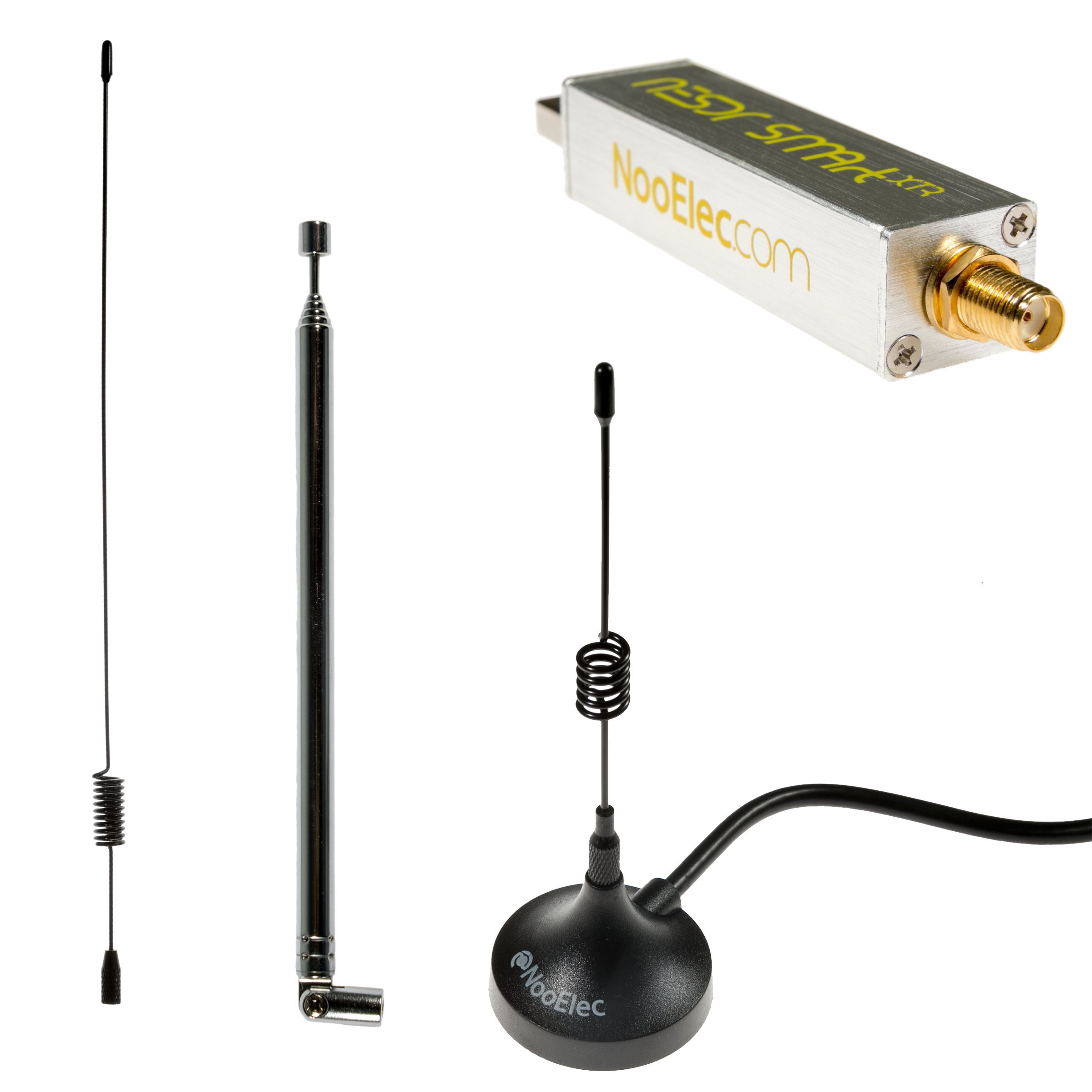 Amazon.com: Nooelec NESDR SMArt XTR HF Bundle: 300Hz-2.3GHz